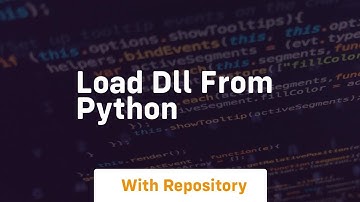 load dll from python
