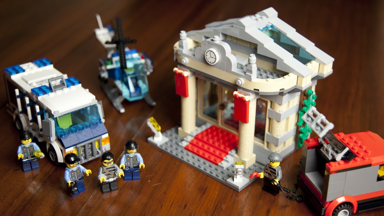 trimme krølle bænk Lego City 60008 Museum Break-In Unboxing - Build - Review - YouTube