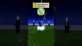 Lightning element showcase in Shindo Life 2! #gamingshort
