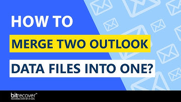 How to Merge Two Outlook Data Files into One without Duplicates?