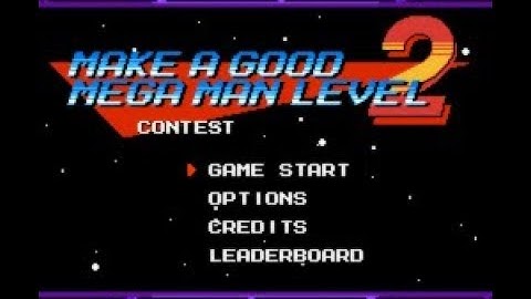 Make a Good Mega Man Level Contest 2 All Bosses