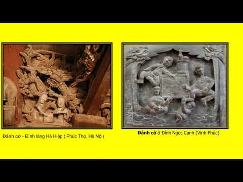 Bài 12: chạm khắc gỗ đình làng việt nam