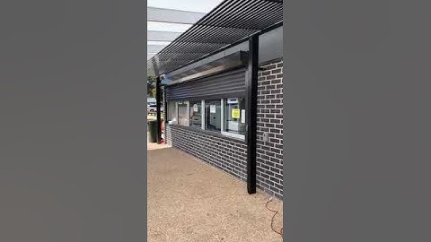 Commercial Roller Shutters  77mm Widespan Product - Total Shutters Melbourne