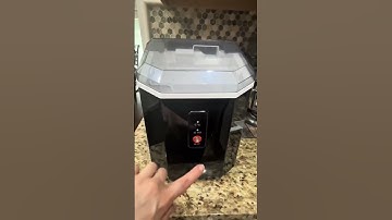 Make soft, chewable nugget ice at home anytime with our Nugget Ice Maker! #ice #icemaker #nuggetice