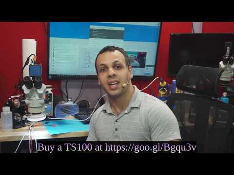 Banggood TS100 soldering