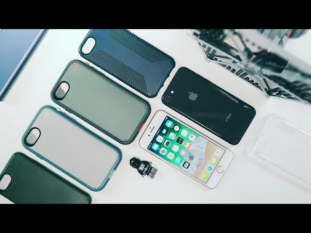 BEST iPhone 8 Cases + iPhone 8 GIVEAWAY! - YouTube