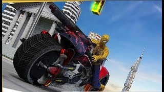 Moto Spider Traffic Hero - Motor Bike Racing Game | Moto Spider Crime City Battle | Android GamePlay screenshot 1