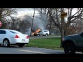 Truck fire in Milligan Hwy.