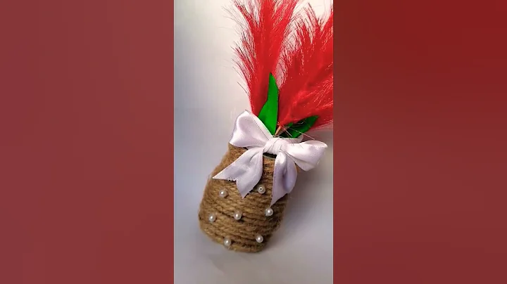 Diy flower vase || #shorts #youtubeshorts #shortvideo