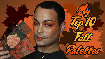 My Top 10 Fall Palettes 