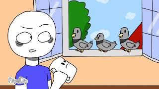 | Three Little Birds Sat On My Window ♪ | Resimi