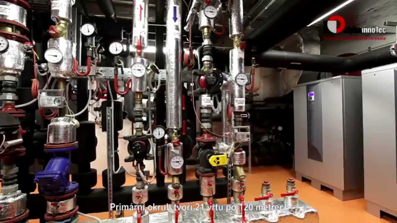 Tepelná čerpadla alpha innotec – Administrativní budova Cortex