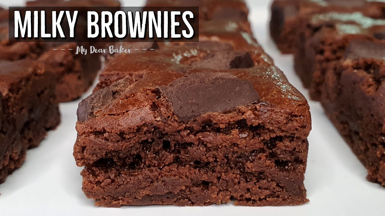 CONDENSED MILK BROWNIES Eggless Chewy Brownies YouTube