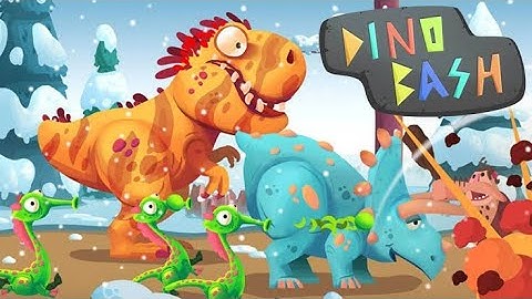 Dinosaur Dino Bash Live Max Part  Dinosaur Gameplay Walkthrough Android Mk Games