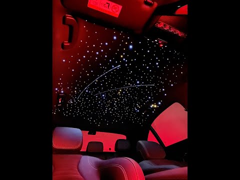Потолок Звездное небо в Mercedes E-class 213 | RUMERS Tuning & Detailing T/WA 8(980)-267-61-18