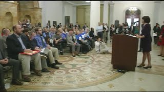 State Senators voice their support for criminal justice reform bill