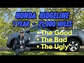 Honda Ridgeline: 1 Year, 21,000 Miles Review 🚗