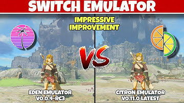 ZELDA TEARS OF KINGDOM Comparison on Android | Eden Emulator vs Citron Emulator Latest