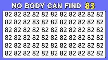 Any Body Can Find 83 | Check Your Eyes | Find The Odd One Out | iq Arena quiz 