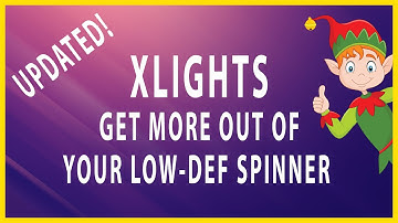 xLights Sequencing - Get More Out Of Your Low Definition Spinner with Sub-models Updated
