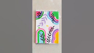 Try this!🤯 Boho easy canvas painting 😍💕 #shorts #painting #bohopainting #canvaspainting #shortsvideo