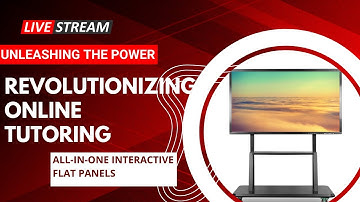 Revolutionizing Online Tutoring: Unleashing the Power of All-In-One Interactive Flat Panels!