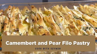 : Camembert and Pear Filo Pastry Recipe: Easy and Delicious!