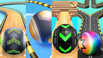 Going Balls VS  Action Balls, Rolling Ball Sky Escape, Rolling Balls Gameplay Walkthrough Part 122