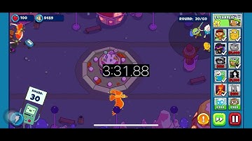 Bloons adventure time td: Necro candy map 1 extreme mode