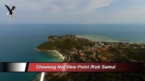 Chaweng Noi View Point   2016 Koh Samui   overflown with my drone
