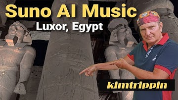 My Vexxek Suno AI music on the Nile - Luxor, Egypt