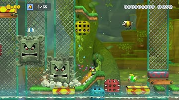 full automatic sum sum level by unäD 🍄 Super Mario Maker 2 #akv