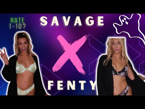 SAVAGE X FENTY | #TRYON HAUL 👻 | DOPE 🔥