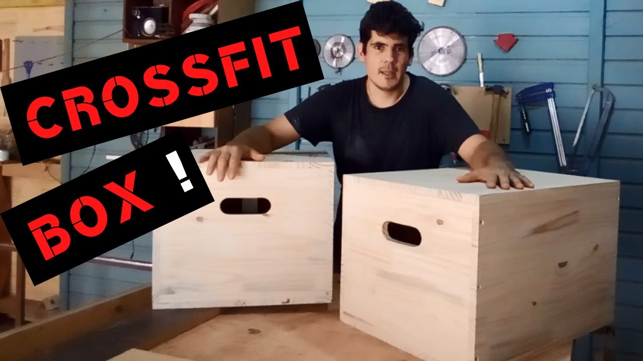 COMO HACER Caja de SALTO para CROSSFIT FACIL y PRACTICO : )  HOW TO  BUILD CROSSFIT jump BOX 