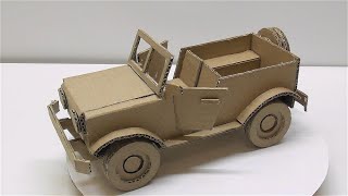 How to make a car out of cardboard with your own hands by STRIKE 461 views 4 months ago 7 minutes, 41 seconds