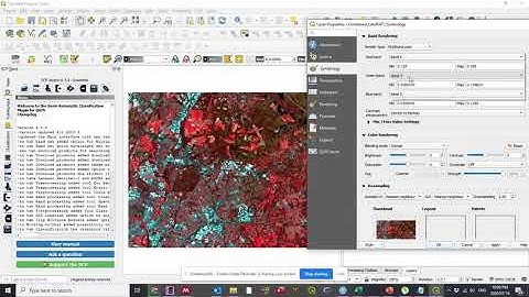 Creating color composites from satellite images