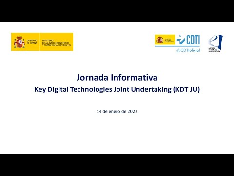 Jornada Informativa Key Digital Technologies - Joint Undertaking - 2021