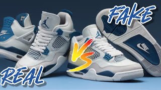 Military blue 4’s real vs fake legit checking guide DO NOT GET SCAMMED!!! Kickwho