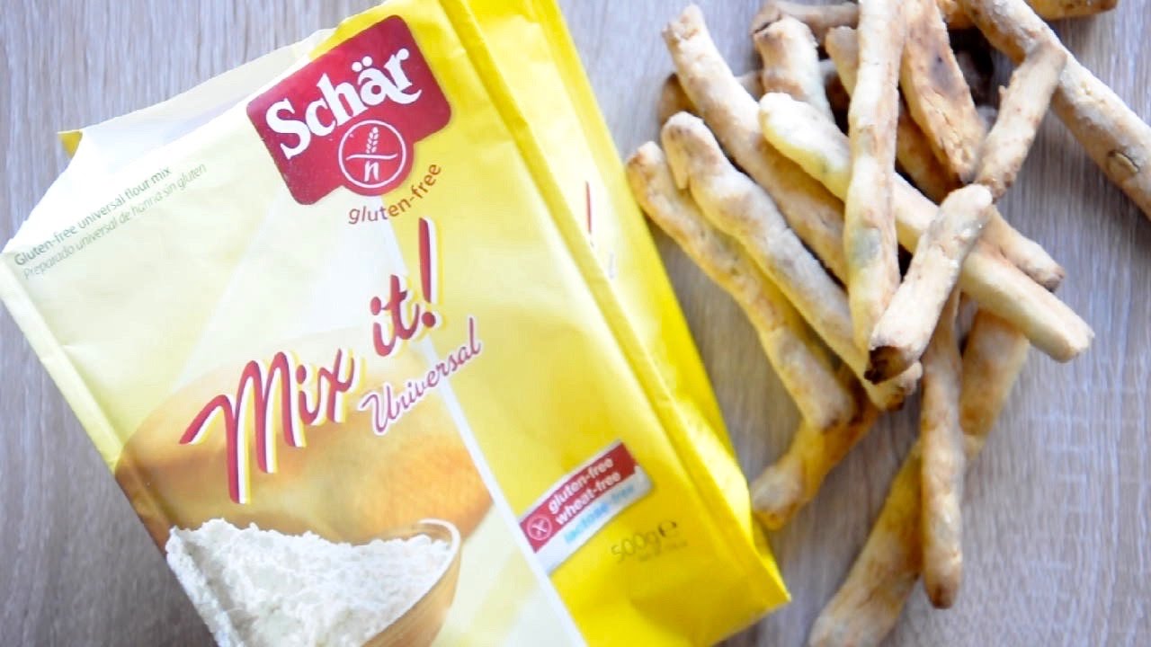 Gluten free grissini YouTube