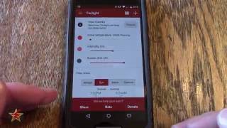 Android App Review: Twilight screenshot 1