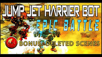 WAR ROBOTS  TEST SERVER 3.2.0 (203)  DESCEND AND HARRIER JUMP BOT