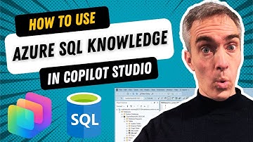 Copilot Studio: Connect Azure SQL As Knowledge
