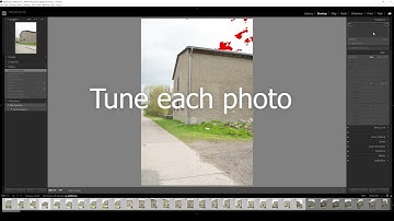 Basic photo editing for photogrammetry (Lightroom)