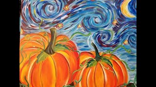 Acrylic Workshop Pumpkin Patch