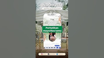 Yang wajib kamu perhatikan ketika membuat undangan digital 😊#indoinvite #undanganonline