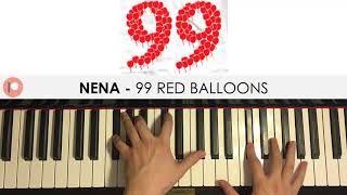 Nena - 99 Red Balloons  (Piano Cover) | Patreon Dedication #274