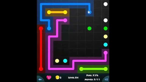 flow game facebook - 9 x 9 mania level 84 Connect the dots