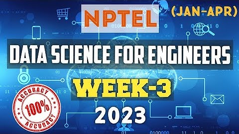 Data Science for Engineers || NPTEL week 3 answers 2023 #nptel #datascience #skumaredu #2023