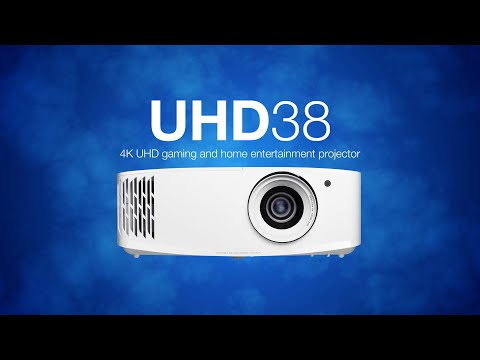 Optoma UHD38 - 4K UHD gaming and home entertainment projector