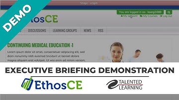 Cadmium EthosCE LMS Executive Briefing Demonstration